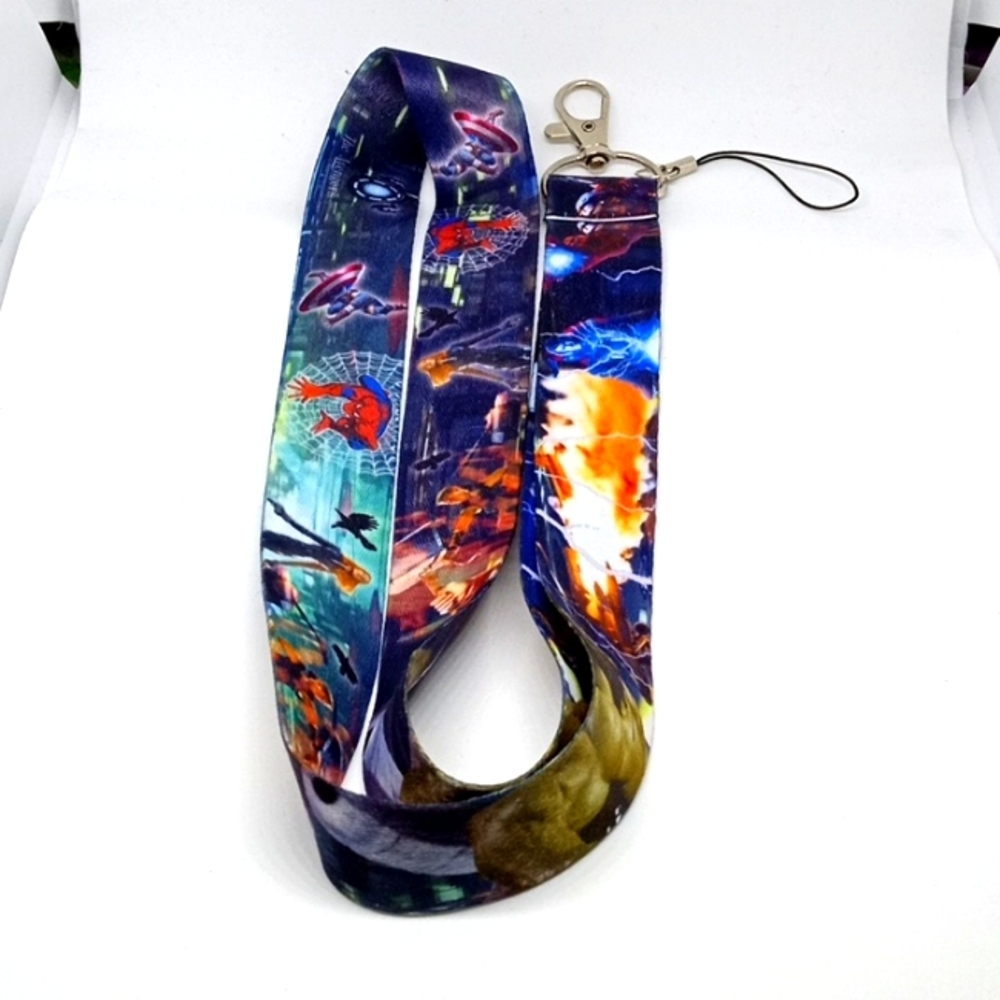 Avengers hero lanyard